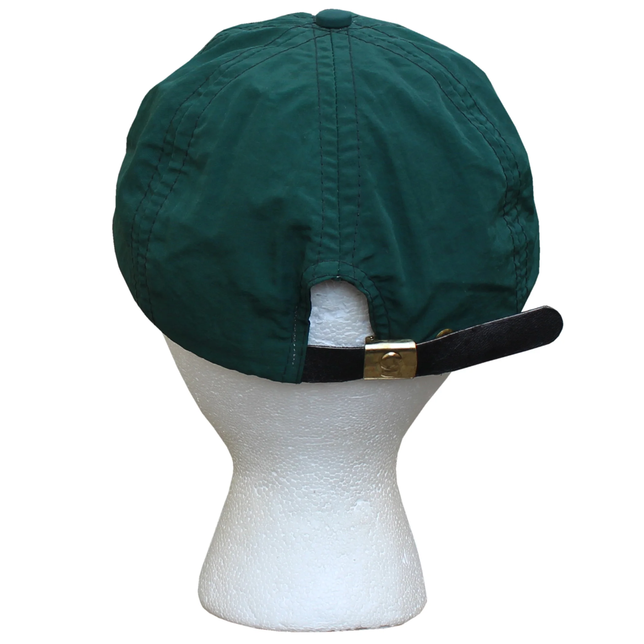 Vintage L.L. Bean Fishing Crest Forest Green Strapback Hat